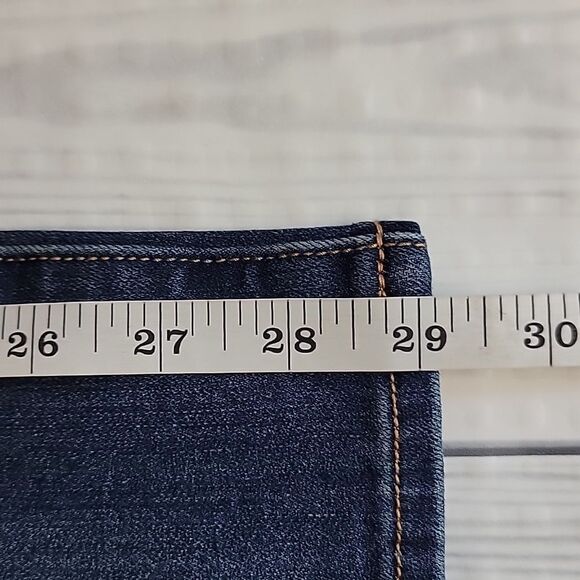 American Eagle Outfitters Blue Denim Jeggings Womens Size 8 - Picture 16 of 16